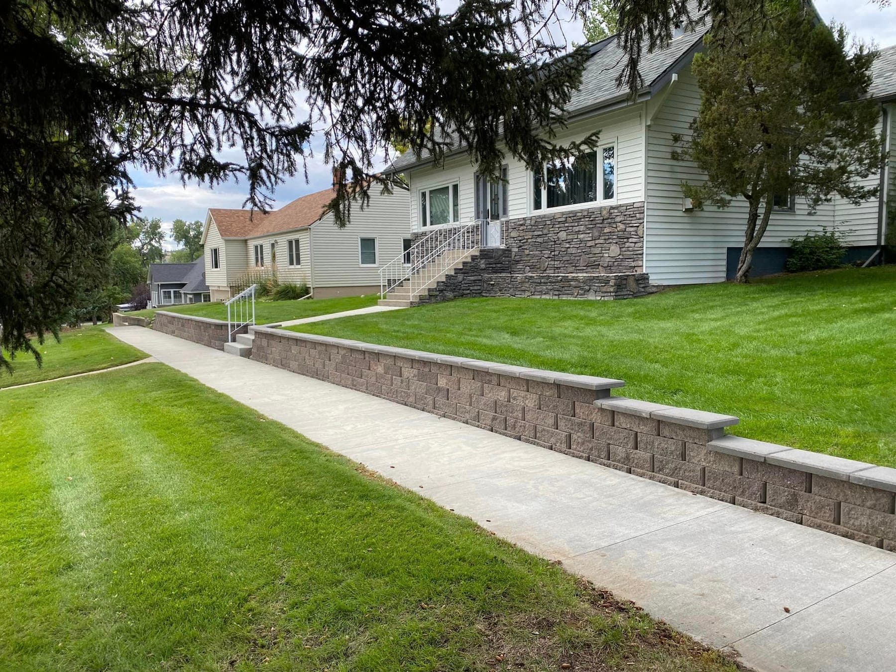 Bighorn Overlook Retaining Wall